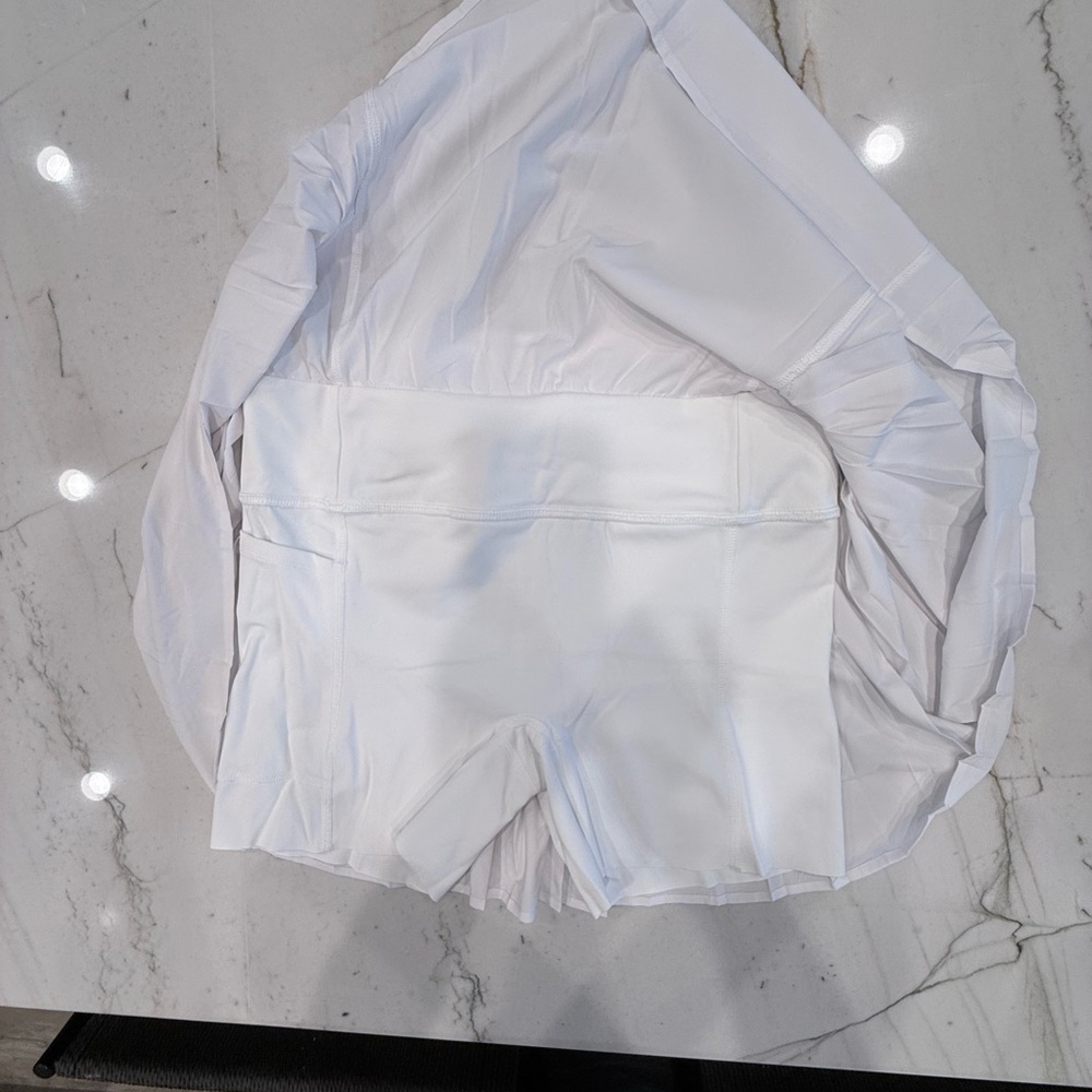 SPANX White Activewear Skirt with Shorts - XL/XG - Picture 3 of 6